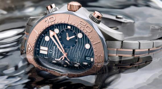 欧米茄推出Seamaster Diver 300M 钛金、Sedna 金和钽计时腕表（图4）